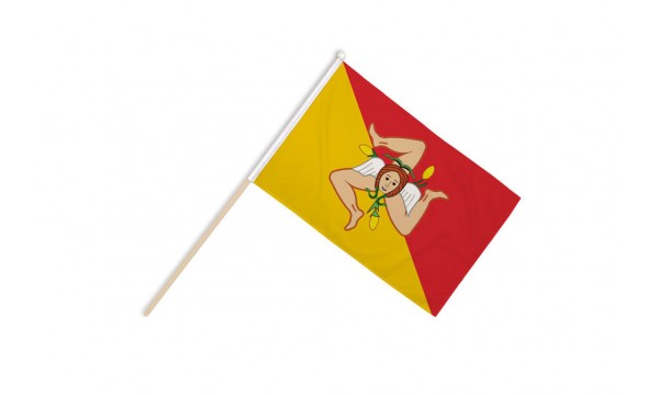 Sicily Hand Flags